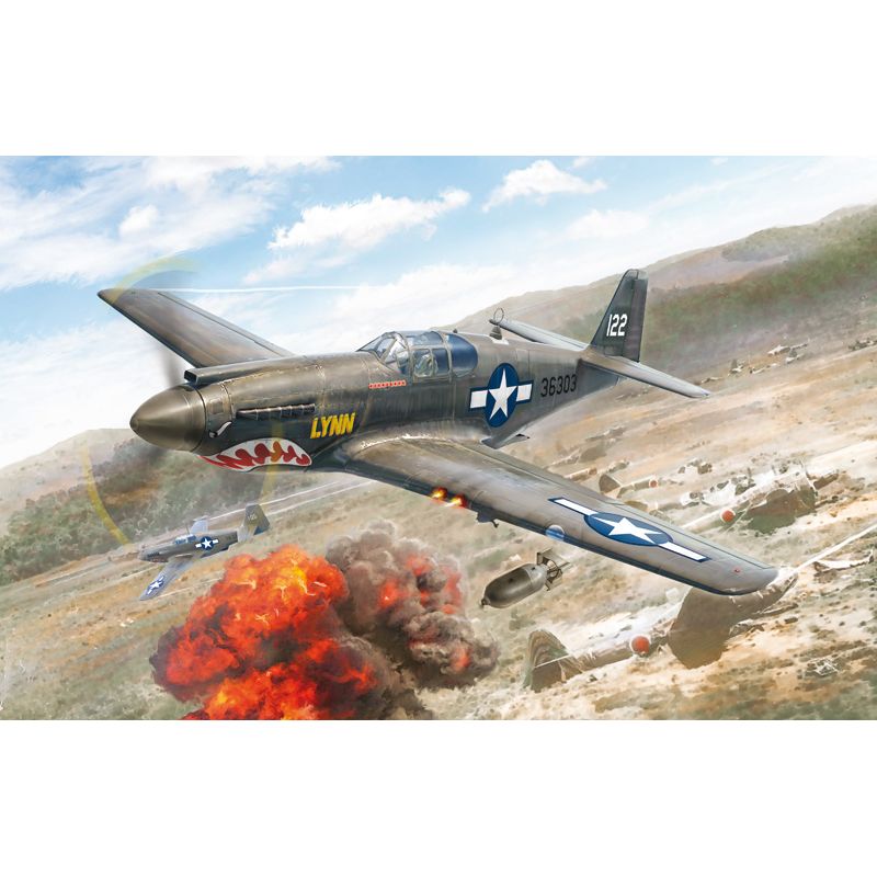 Italeri 1423s P-51A Mustang